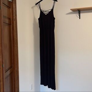 Maurices Elegant Black Maxi Dress